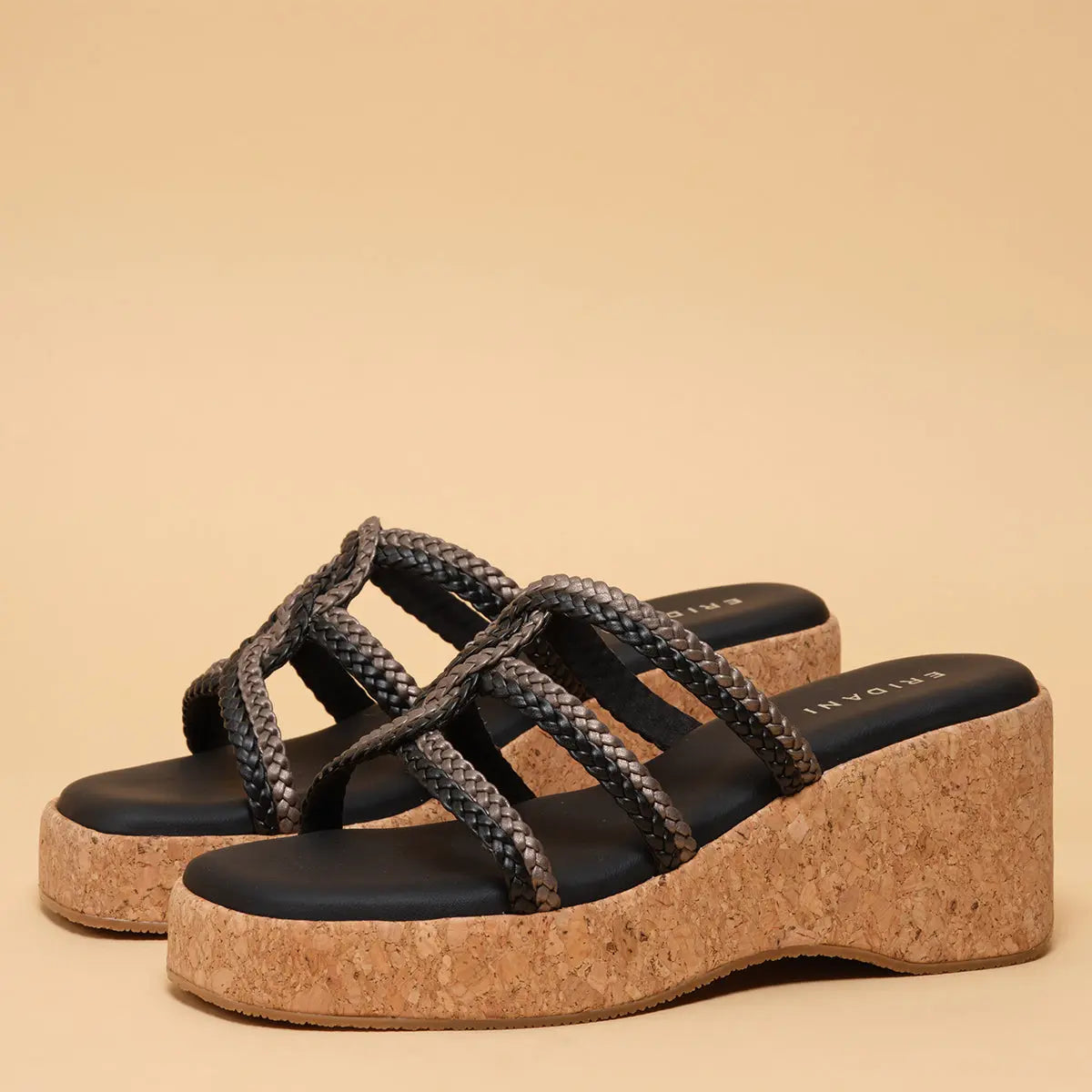 Lilah Interwined Wedges Samdani Footwear