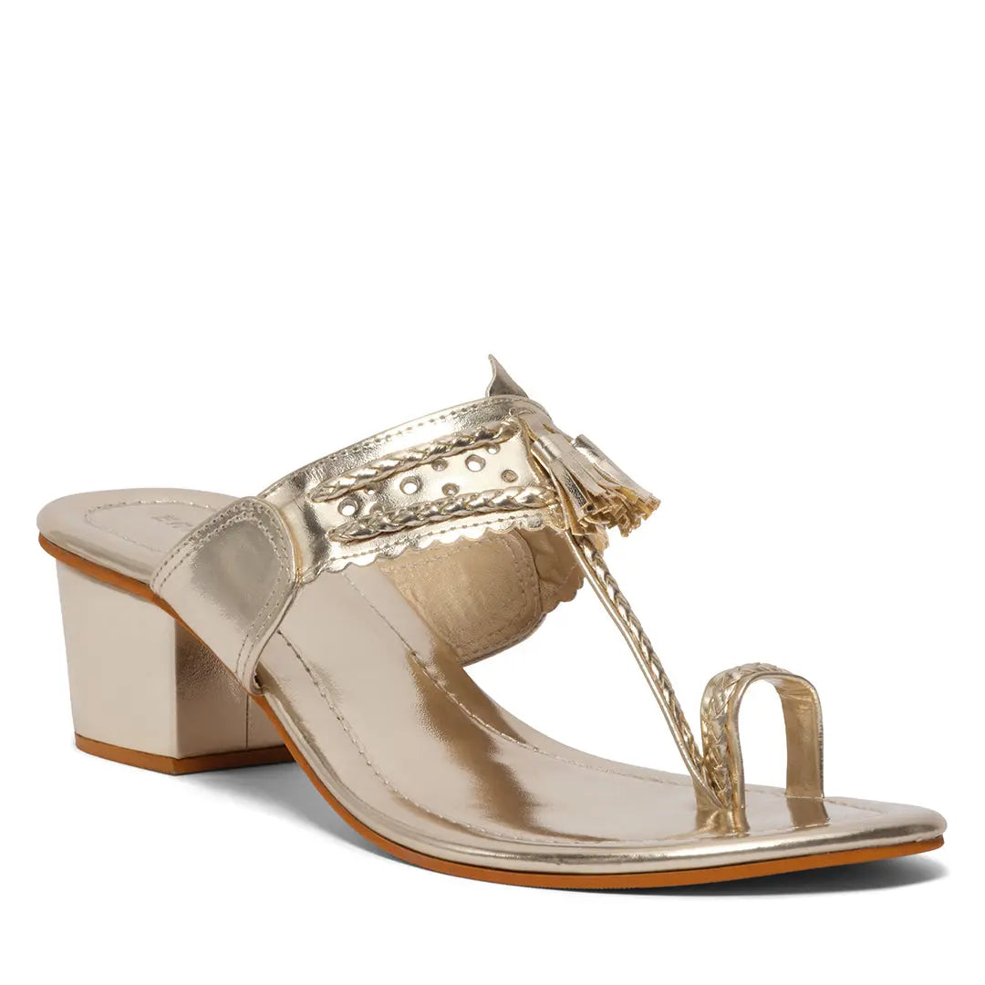 Liza Metallic Kolhapuri New Shoeb Eridani
