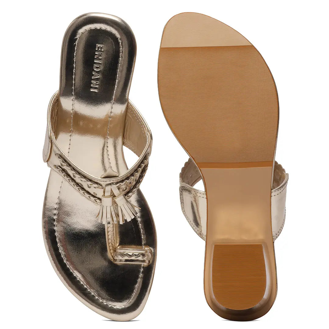 Liza Metallic Kolhapuri New Shoeb Eridani