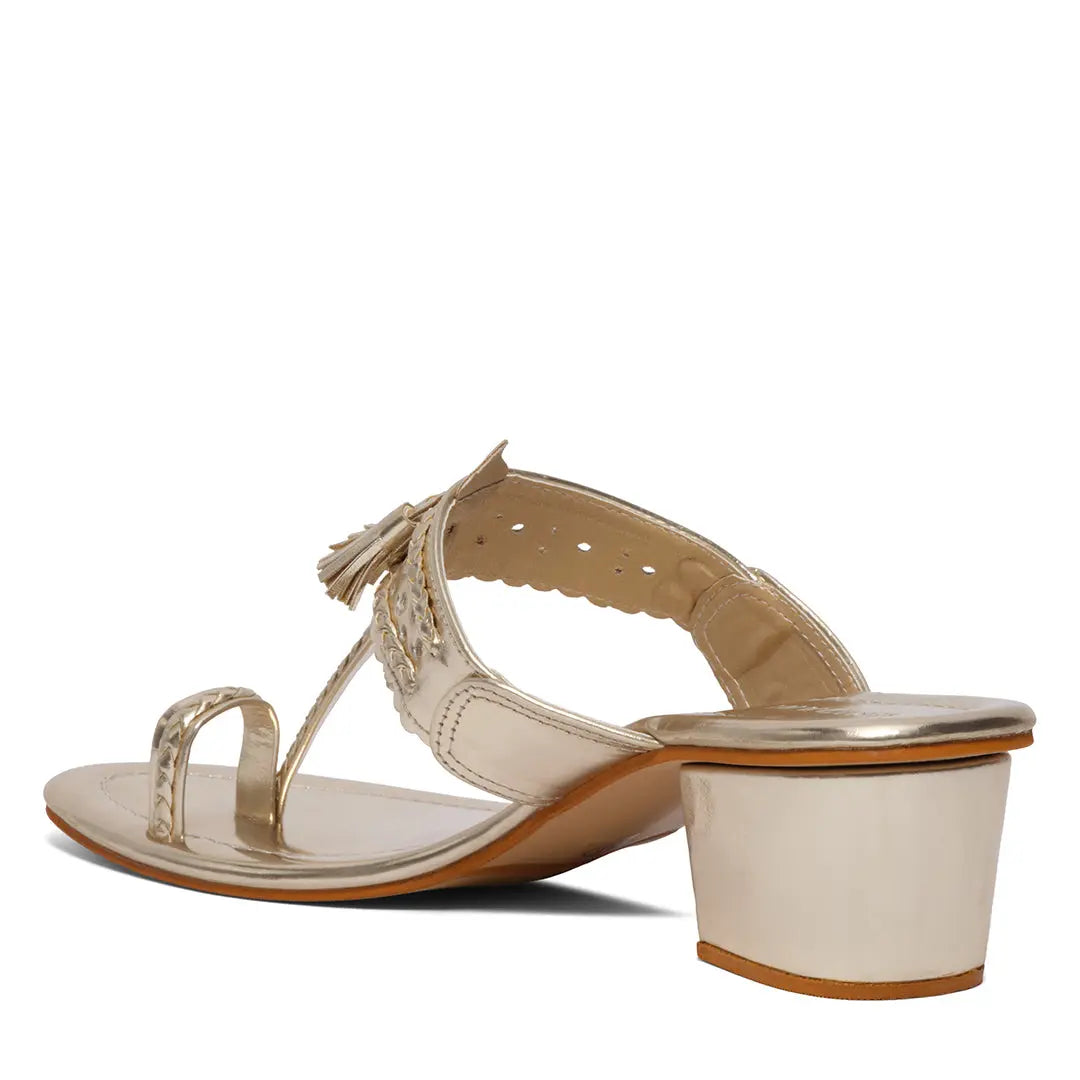 Liza Metallic Kolhapuri New Shoeb Eridani