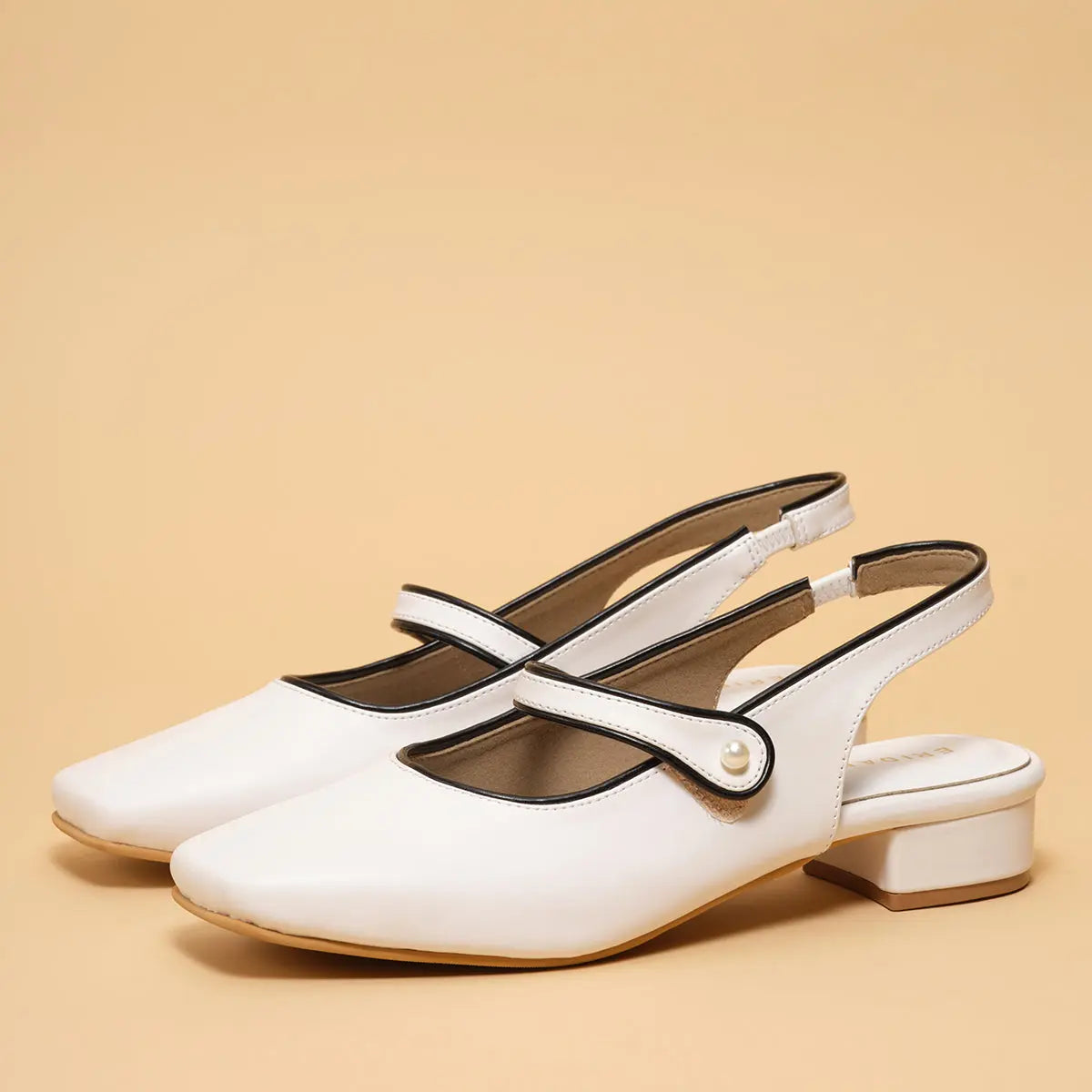 Luelle Slingback Heels Kavita Creations