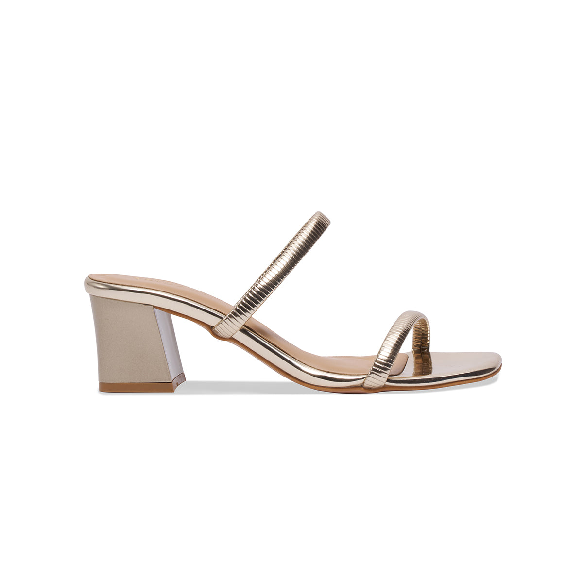 Lyraa Metallic Heels
