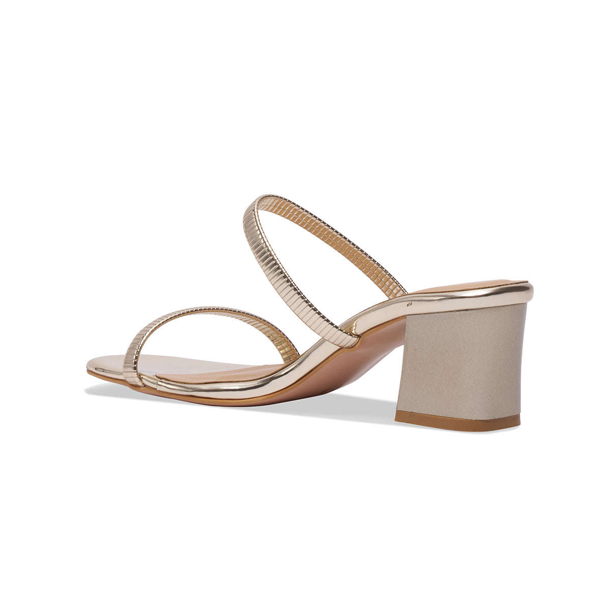 Lyraa Metallic Heels