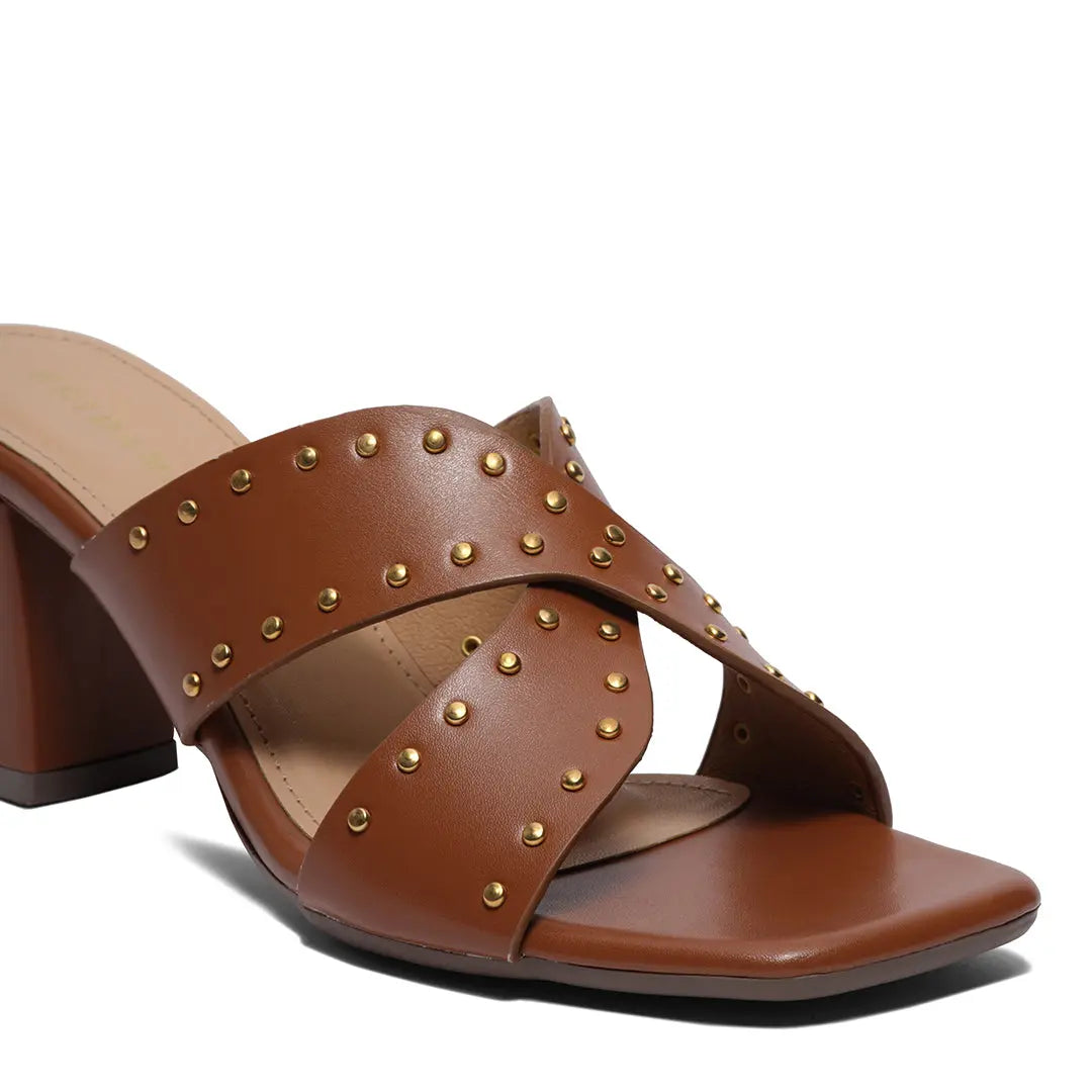 Miko Studded Heels 3D Fashion