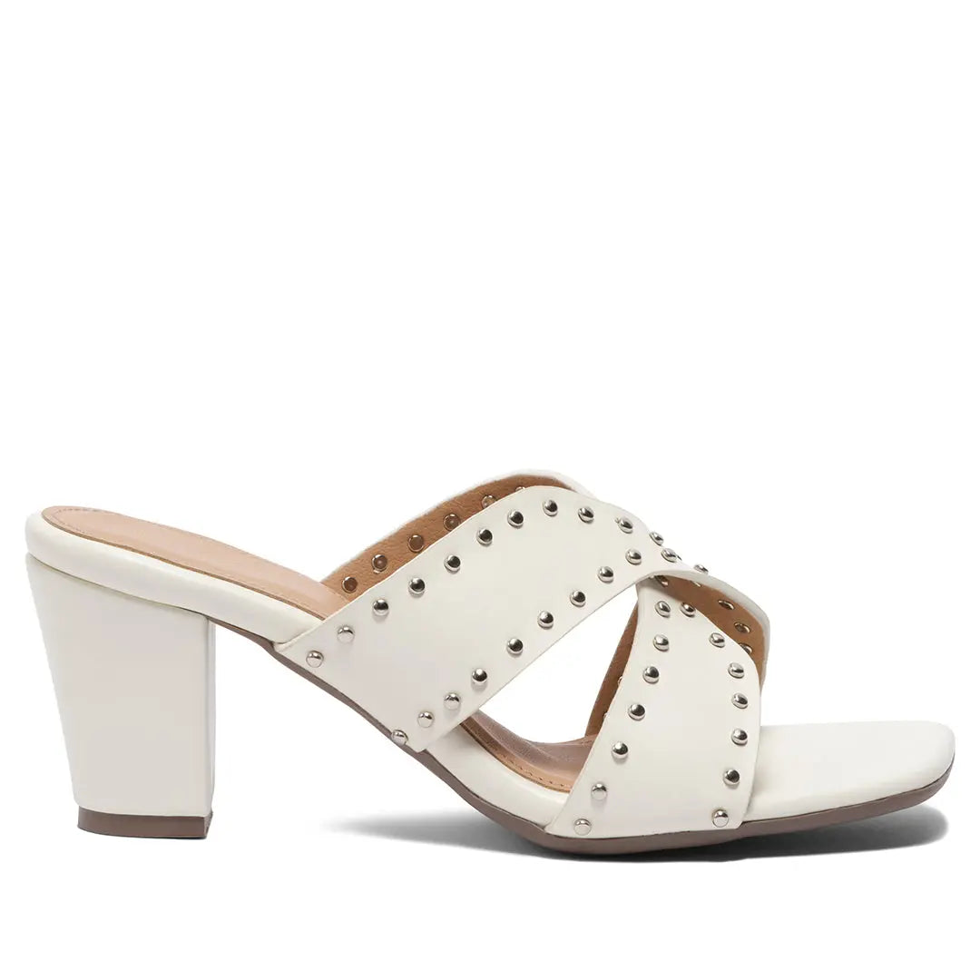 Miko Studded Heels 3D Fashion