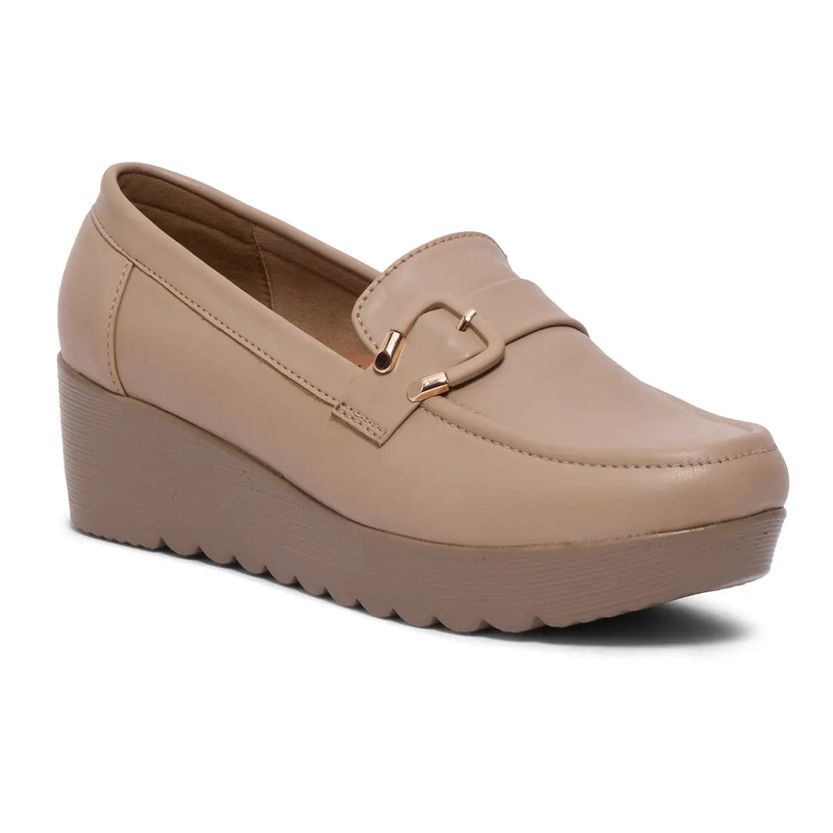 Milie Buckle Loafers Aleeza International