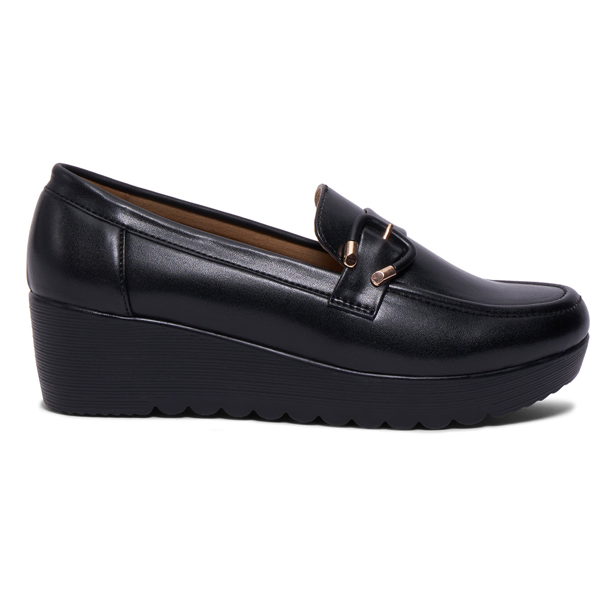 Milie Buckle Loafers