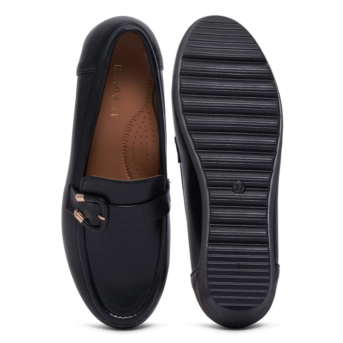 Milie Buckle Loafers Aleeza International