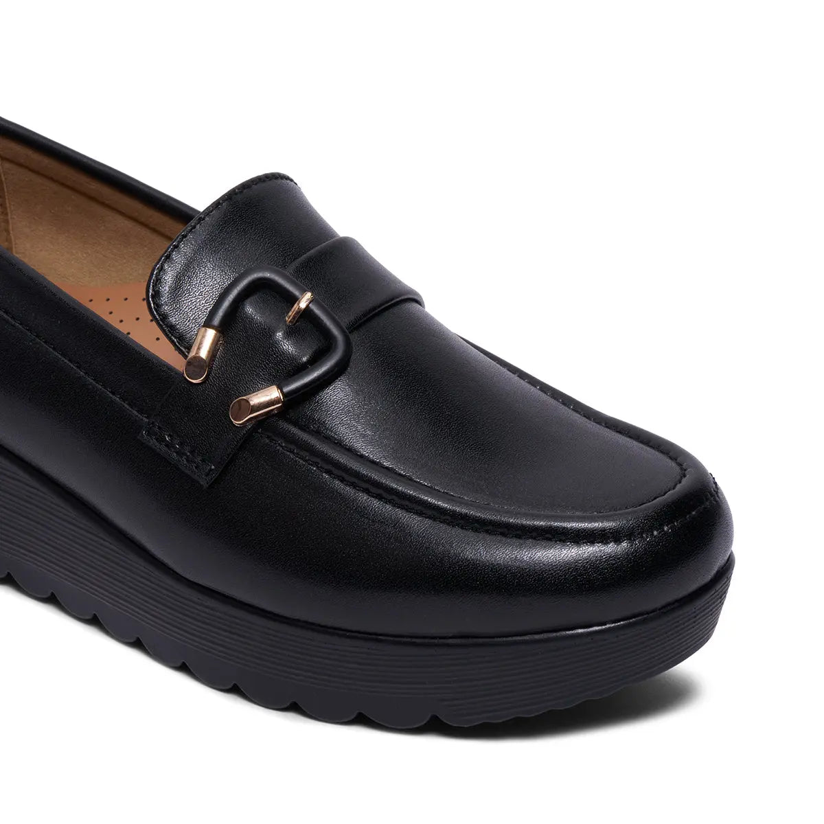 Milie Buckle Loafers Aleeza International