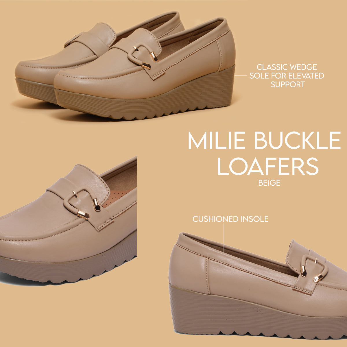 Milie Buckle Loafers Aleeza International Eridani