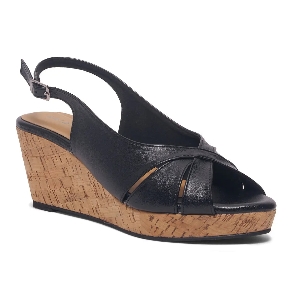 Mysha Peep Toe Wedges Star Footwear