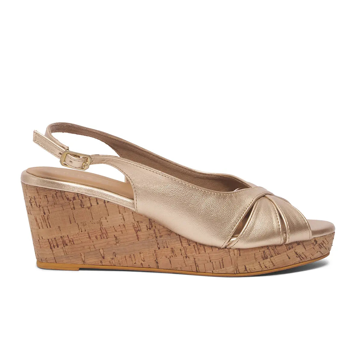 Mysha Peep Toe Wedges Star Footwear