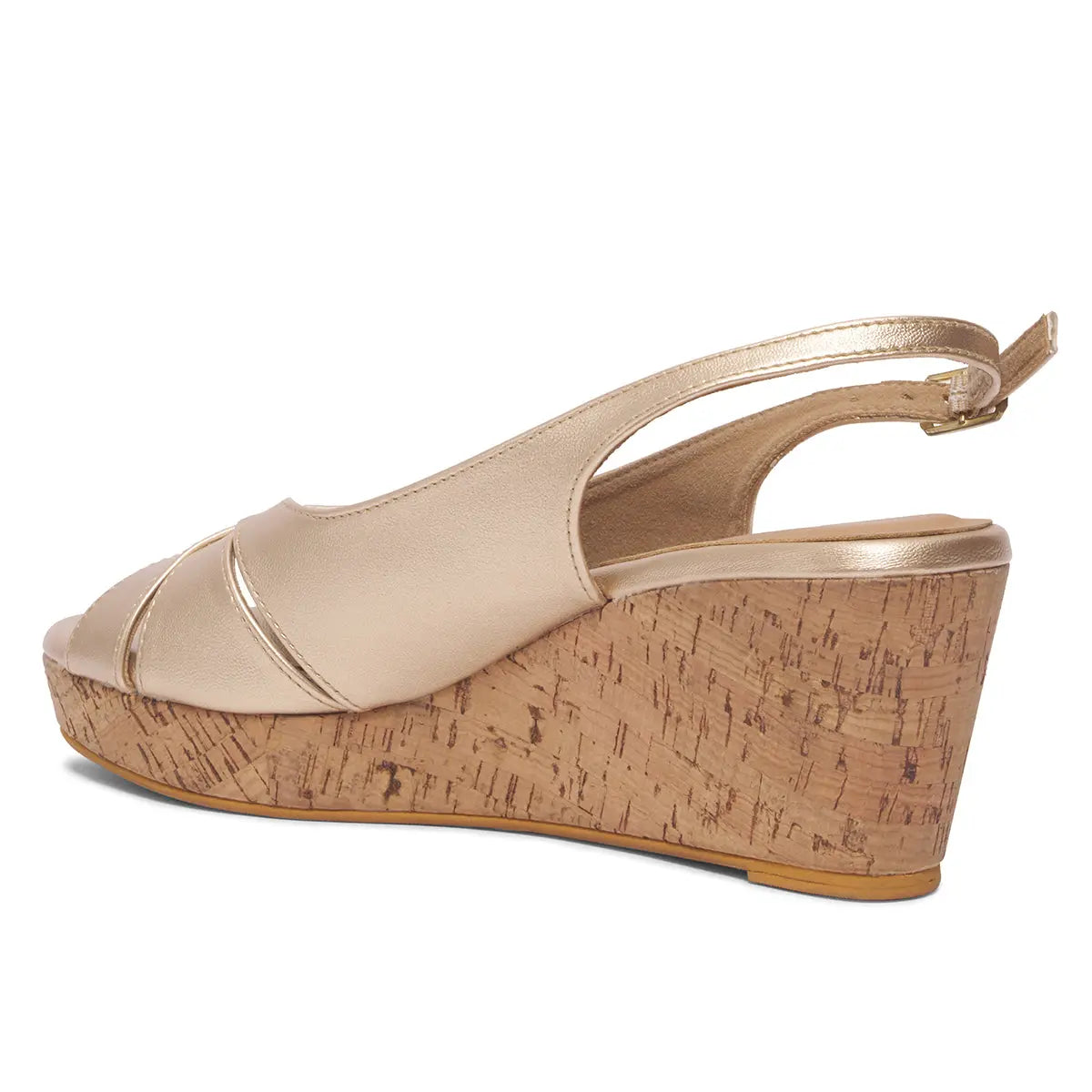 Mysha Peep Toe Wedges Star Footwear