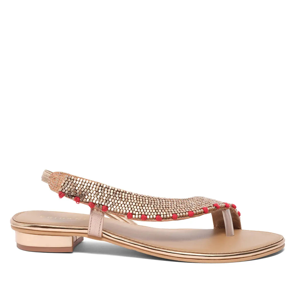 Naaz Embellished Flats Regina Footwear