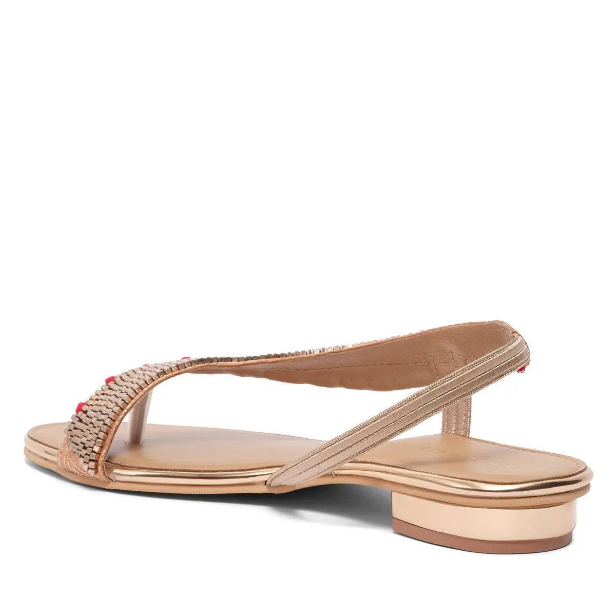 Naaz Embellished Flats Regina Footwear