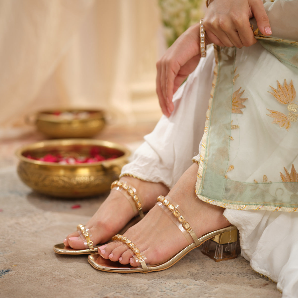 Natalia Embellished Heels