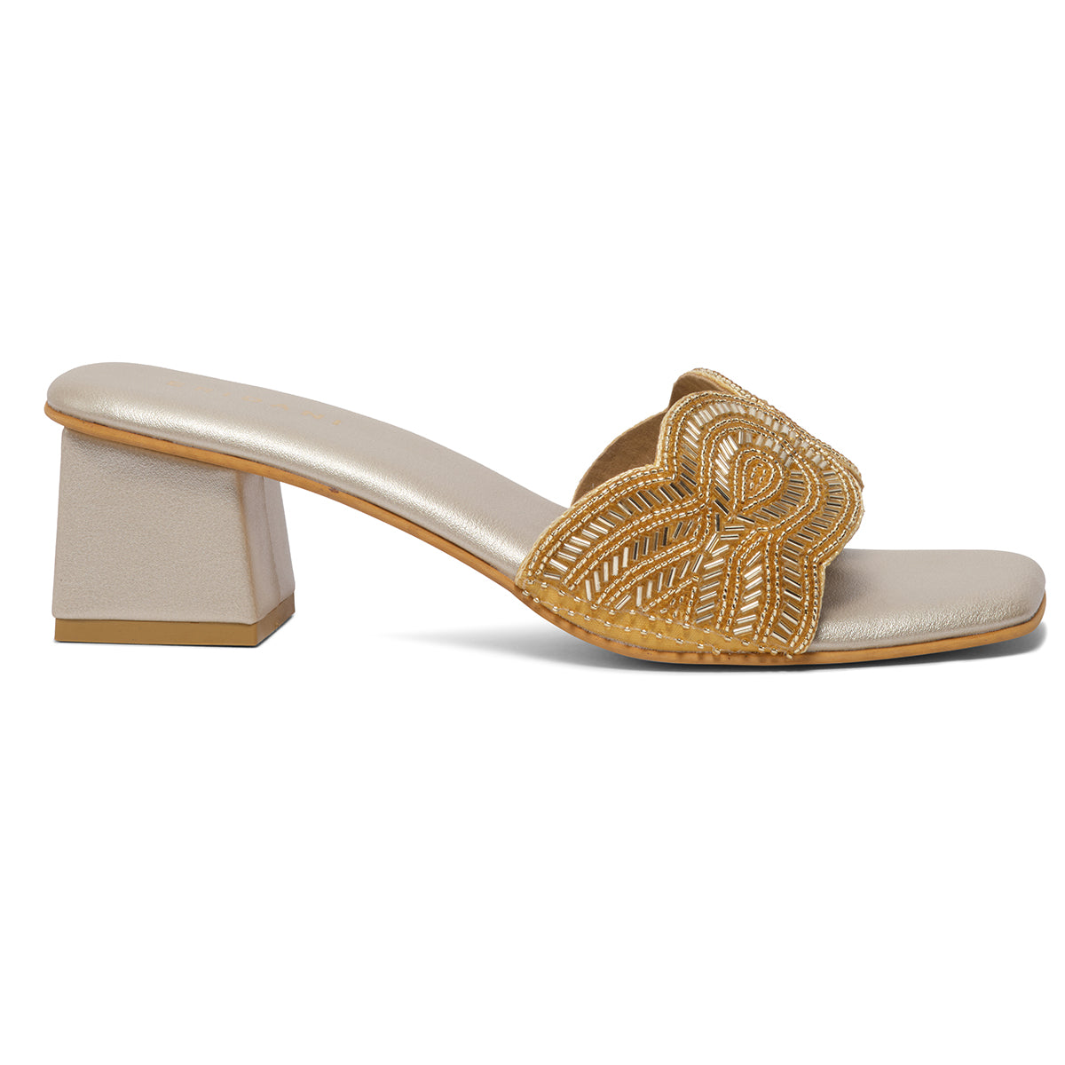 Nayan Embroidered Heels