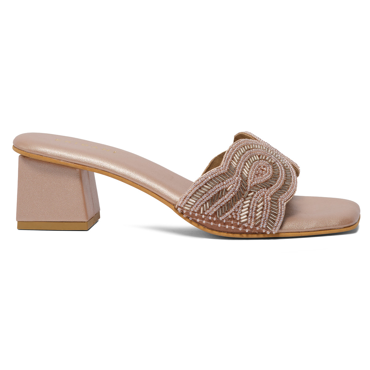 Nayan Embroidered Heels