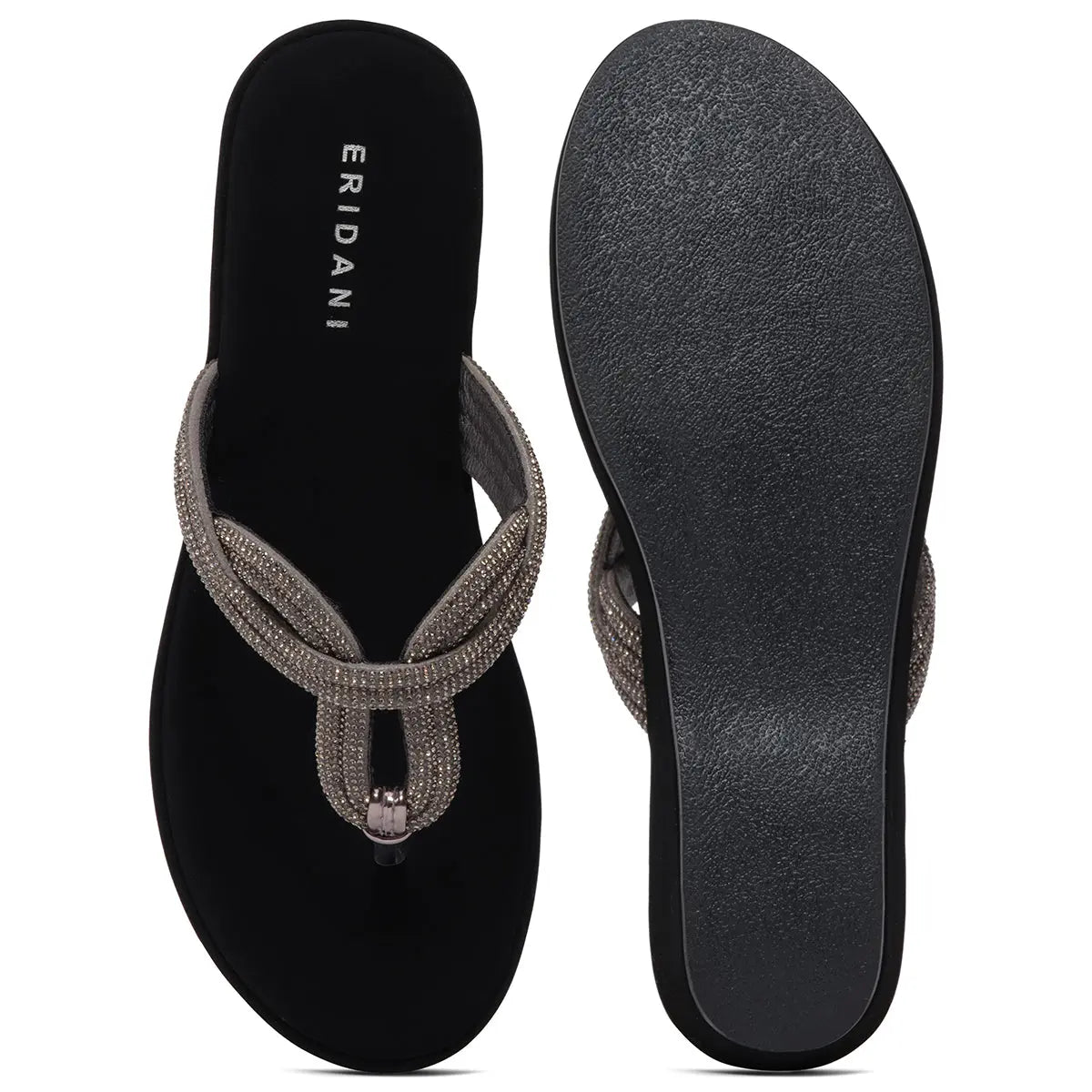 Naysa Rhinestone Wedges Regina Footwear
