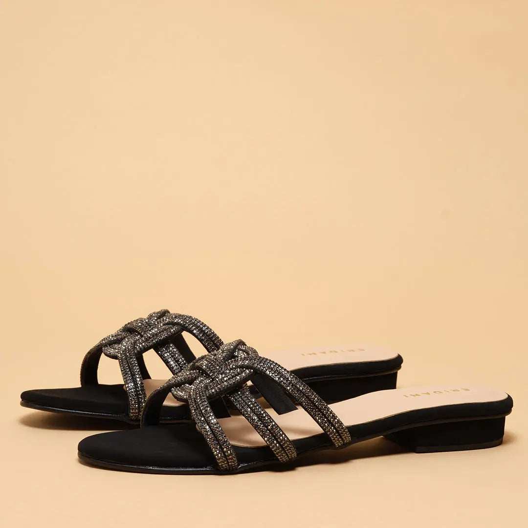 Neevra Embellished Flats AF Shoe Co