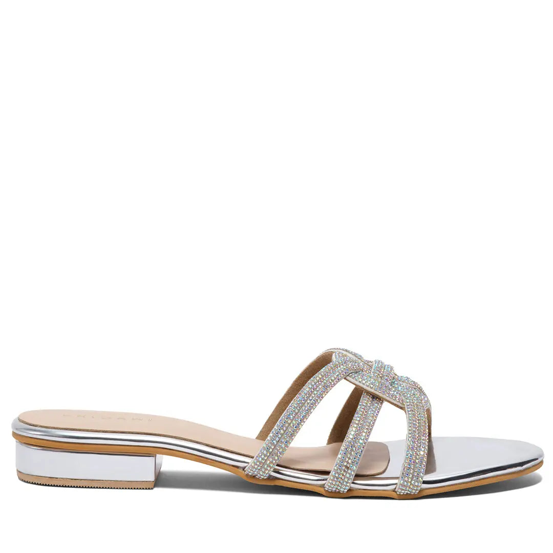 Neevra Embellished Flats AF Shoe Co