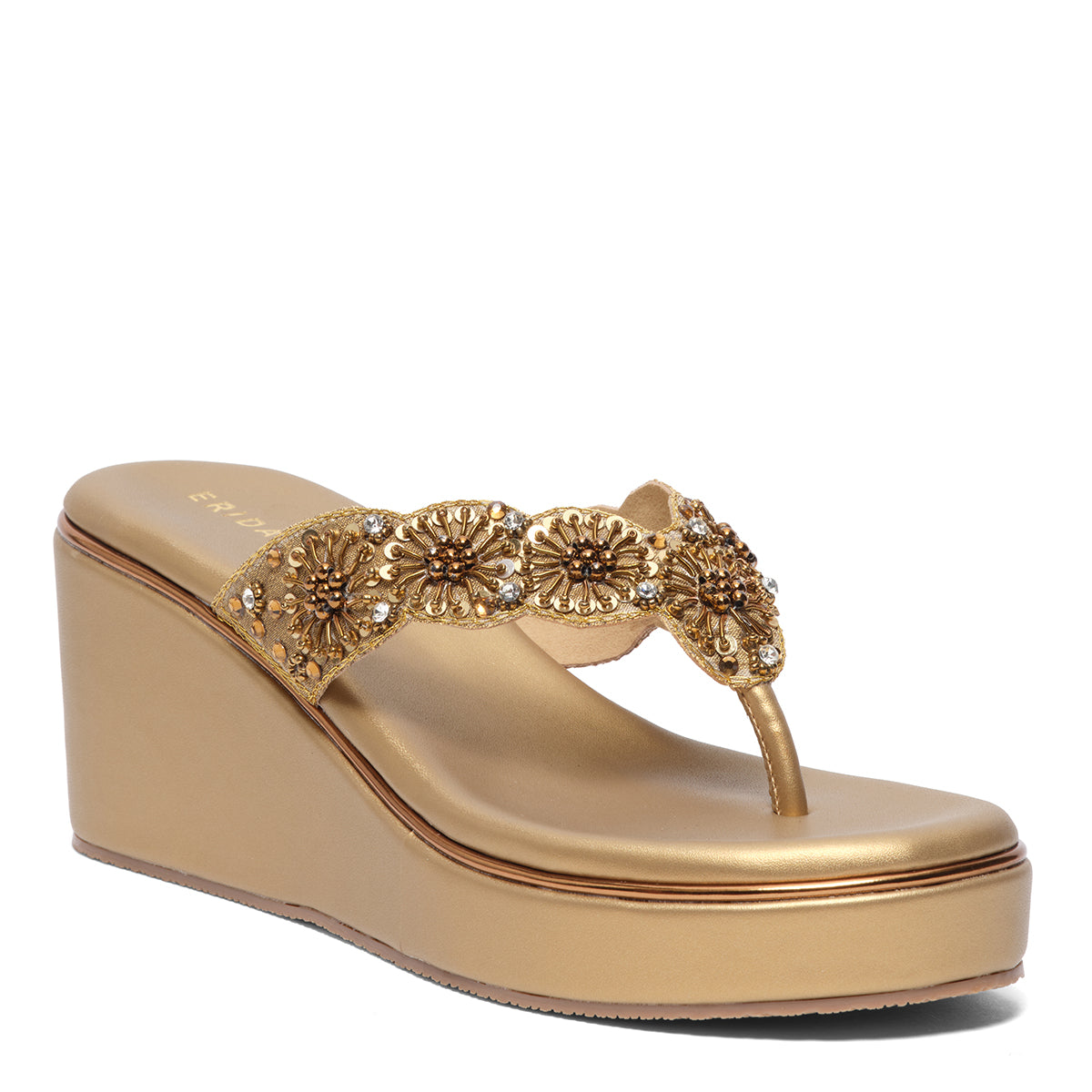Nida Embroidered Wedges Zafer Style Enterprise Eridani