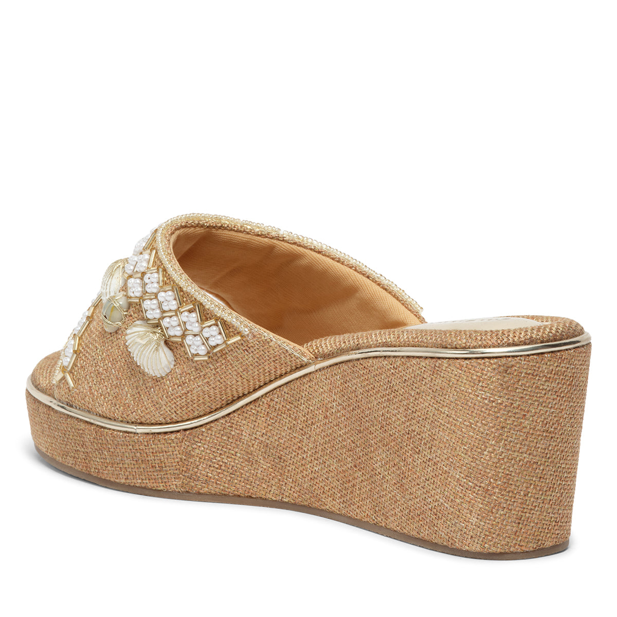 Niha Embroidered Wedges Anshika