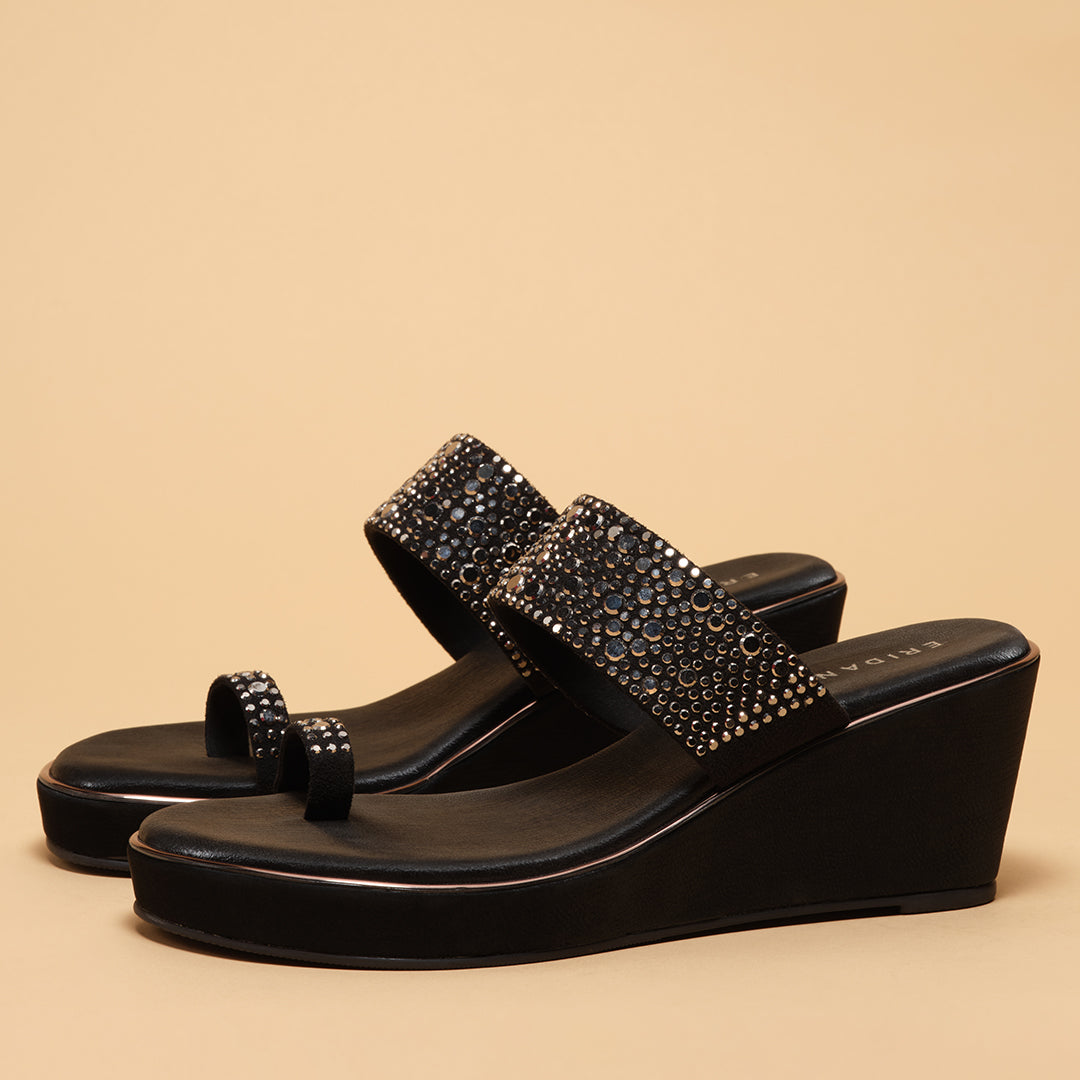 Niti Embellished Wedges