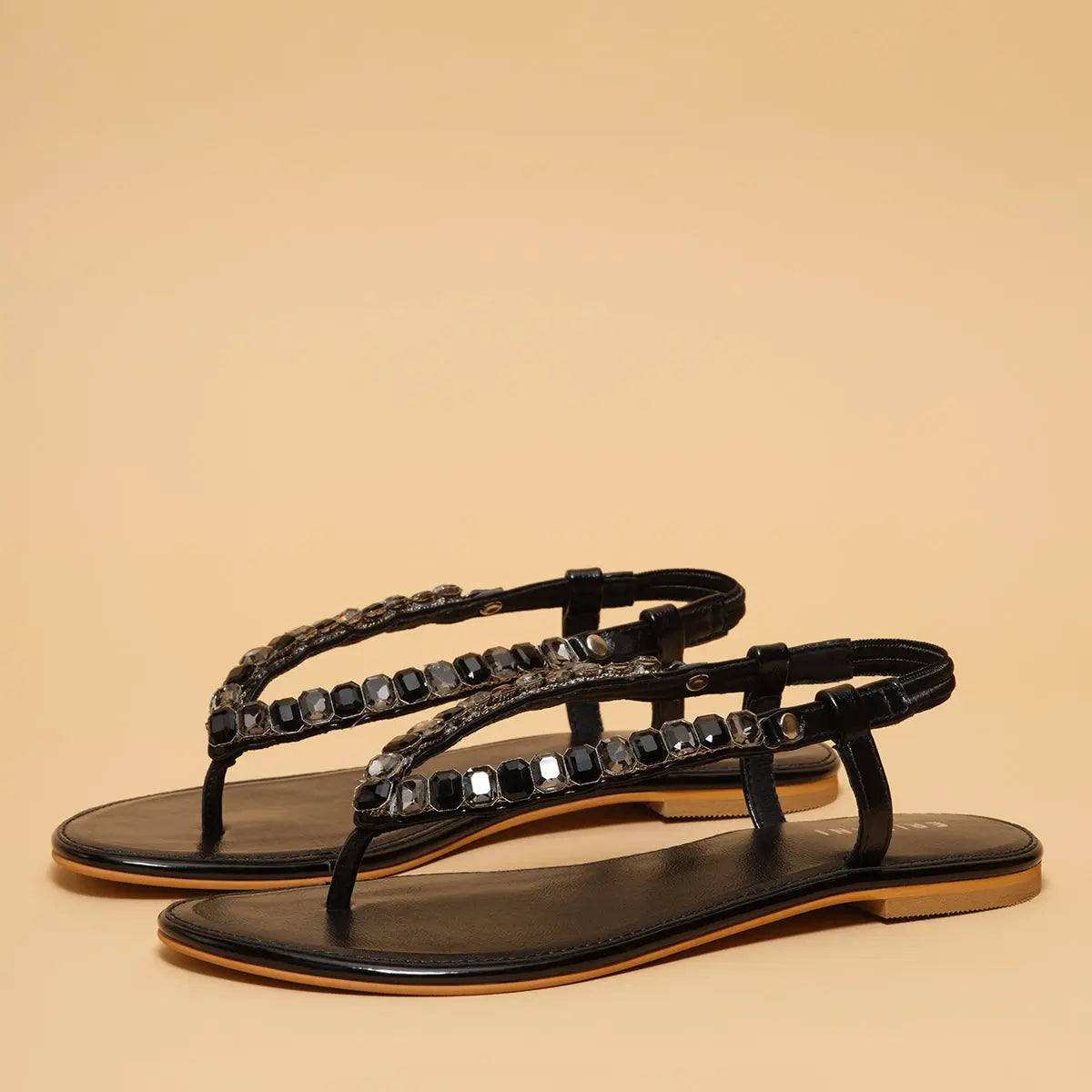 Norina Studded Flats AB Footwear