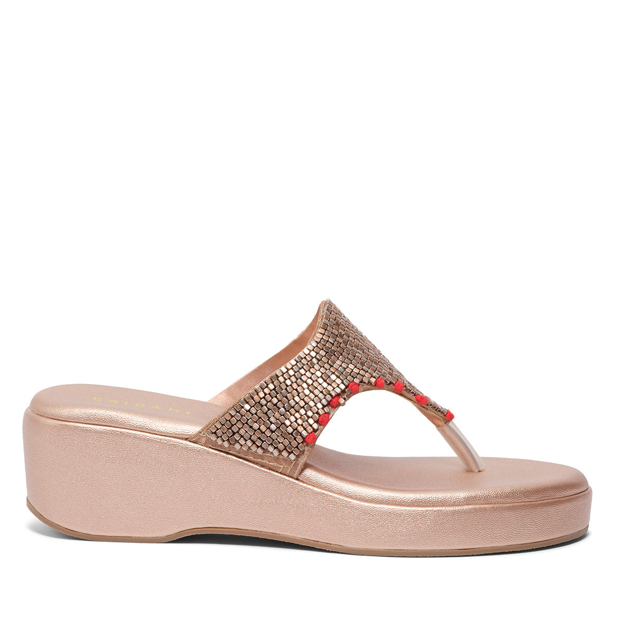 Nuri Embroidered Wedges Regina Footwear Eridani