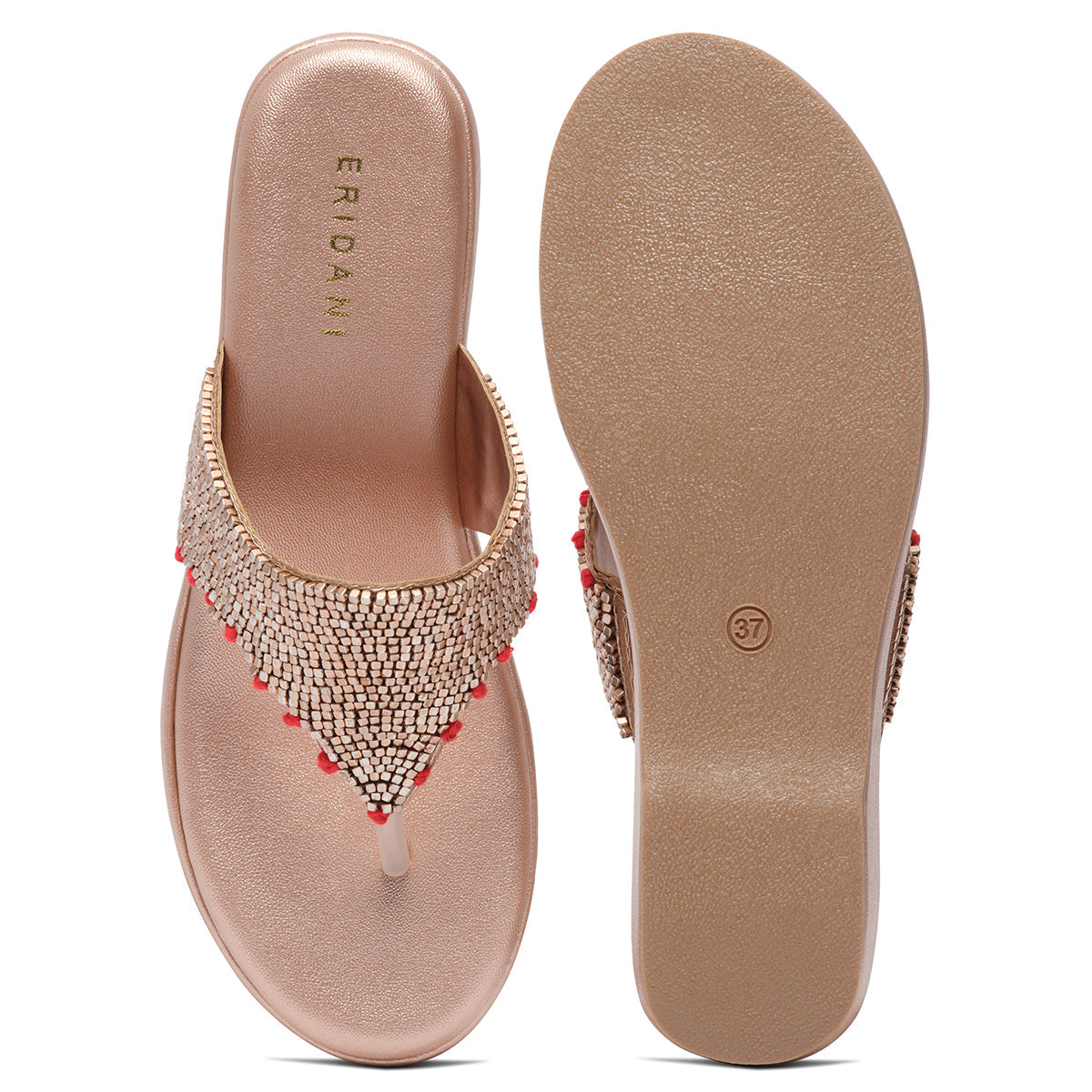 Nuri Embroidered Wedges Regina Footwear Eridani