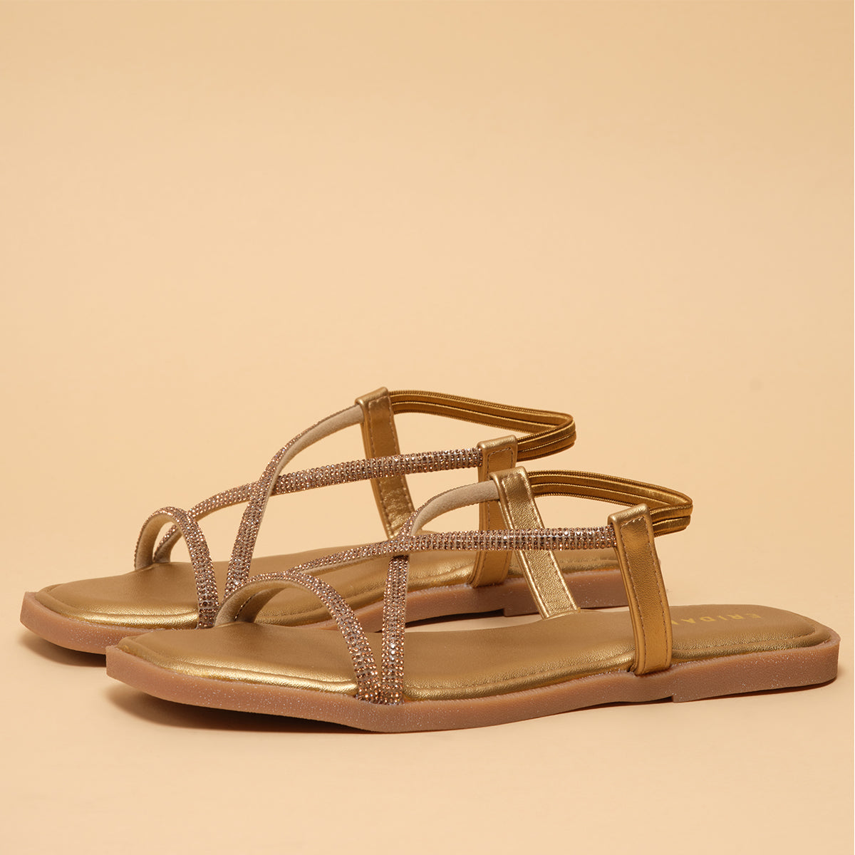 Nydia Embellished Flats Shifa Footwear Eridani