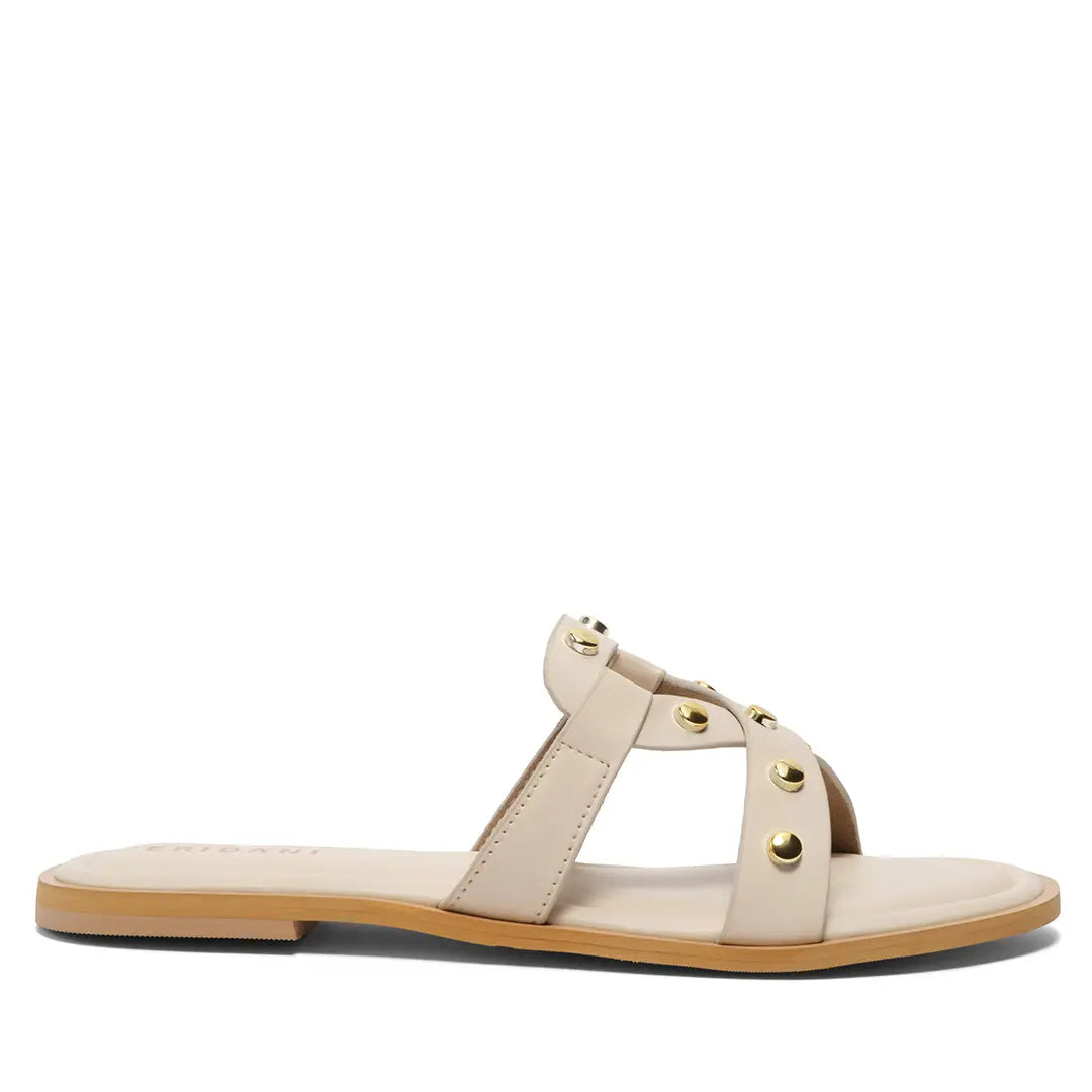 Nyssa Studded Slides Sterling shoes
