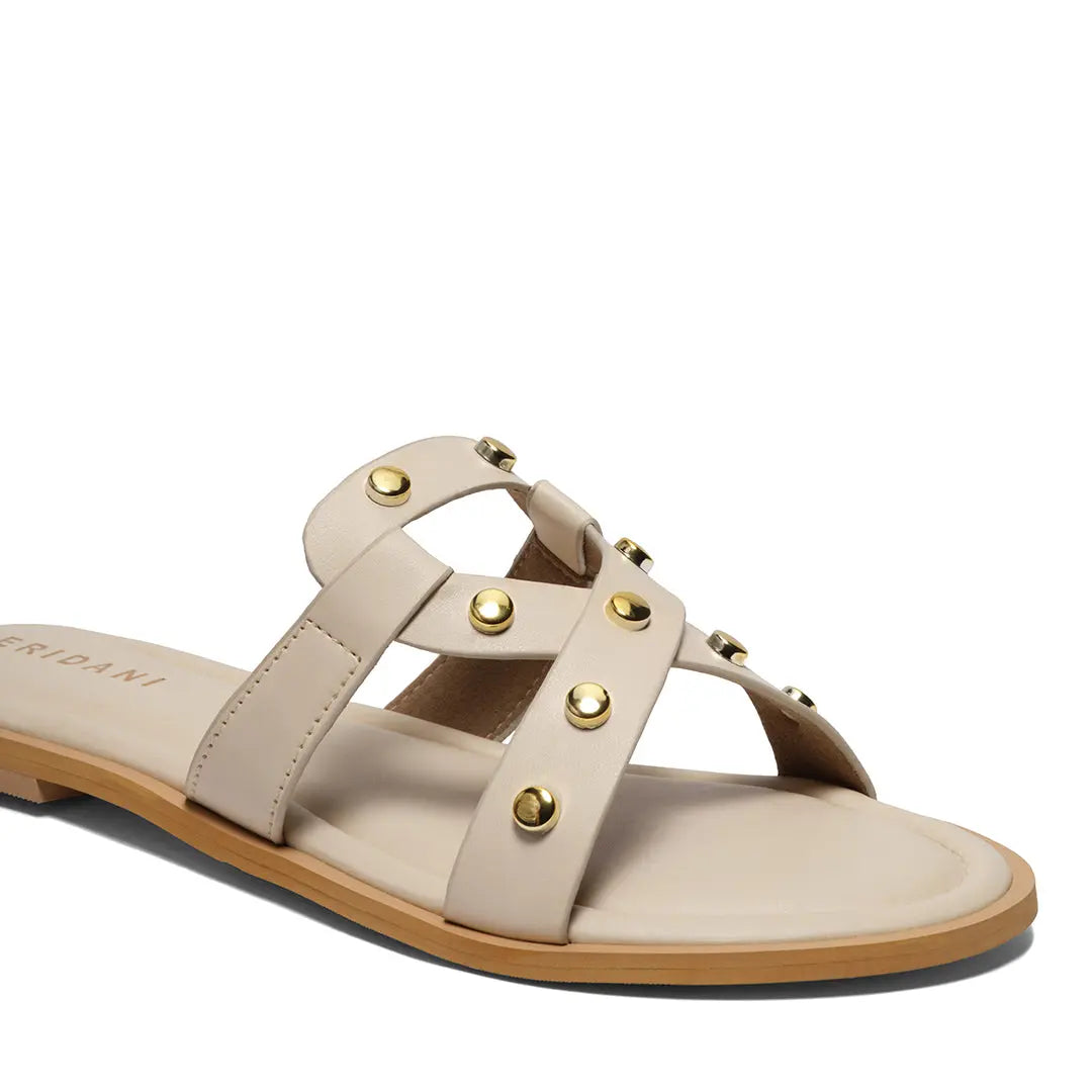 Nyssa Studded Slides Sterling shoes