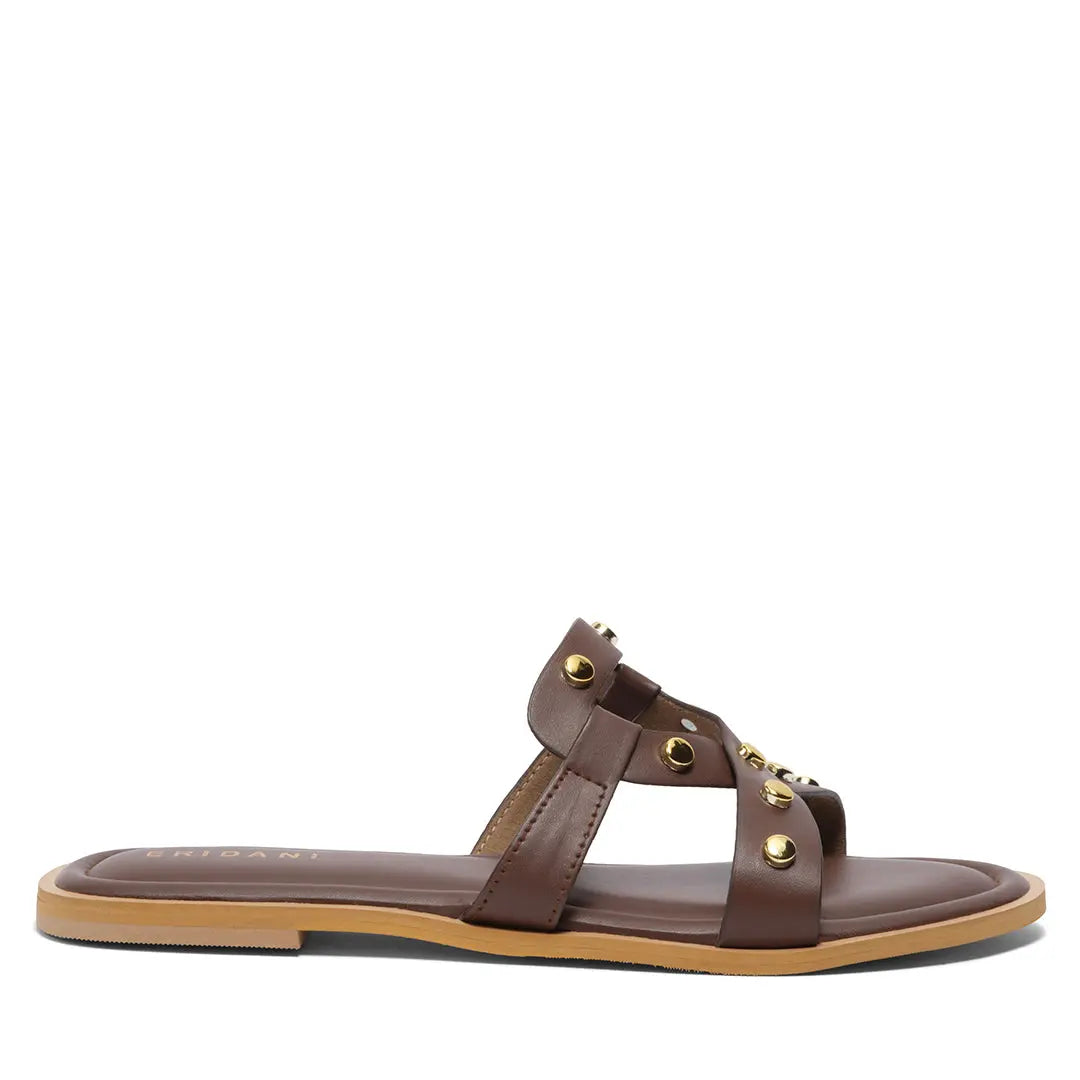 Nyssa Studded Slides Sterling shoes