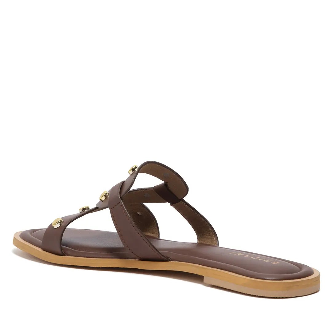 Nyssa Studded Slides Sterling shoes