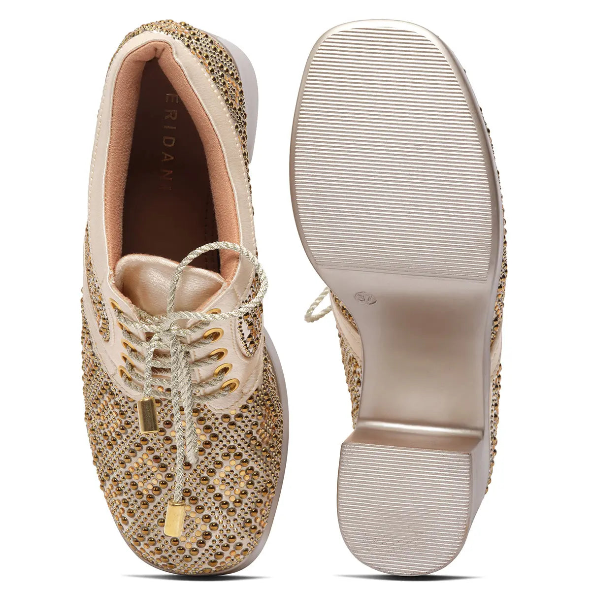 Omya Embellished Sneakers Diamond Footwear
