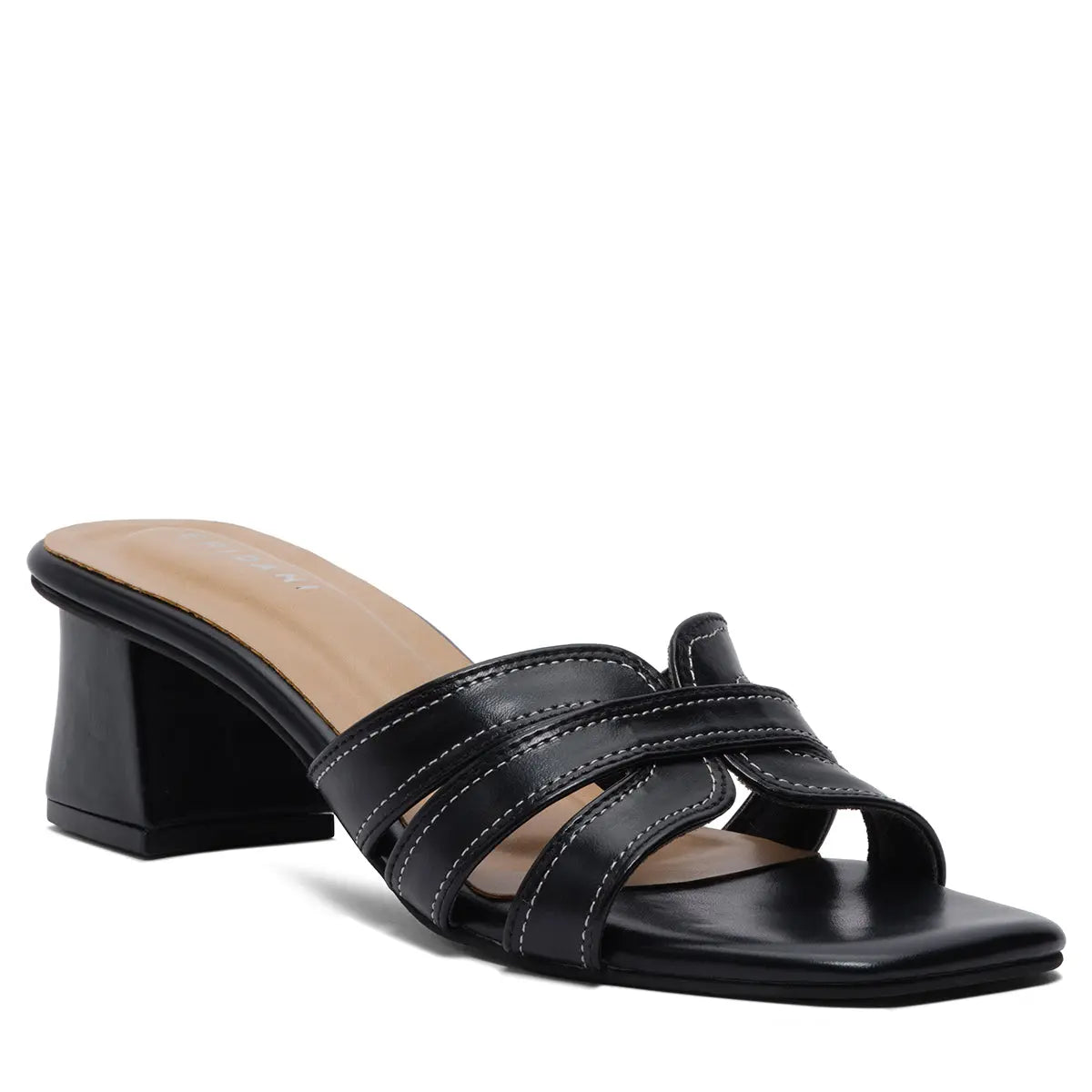 Paula Slip-on Heels Ahmad Arts