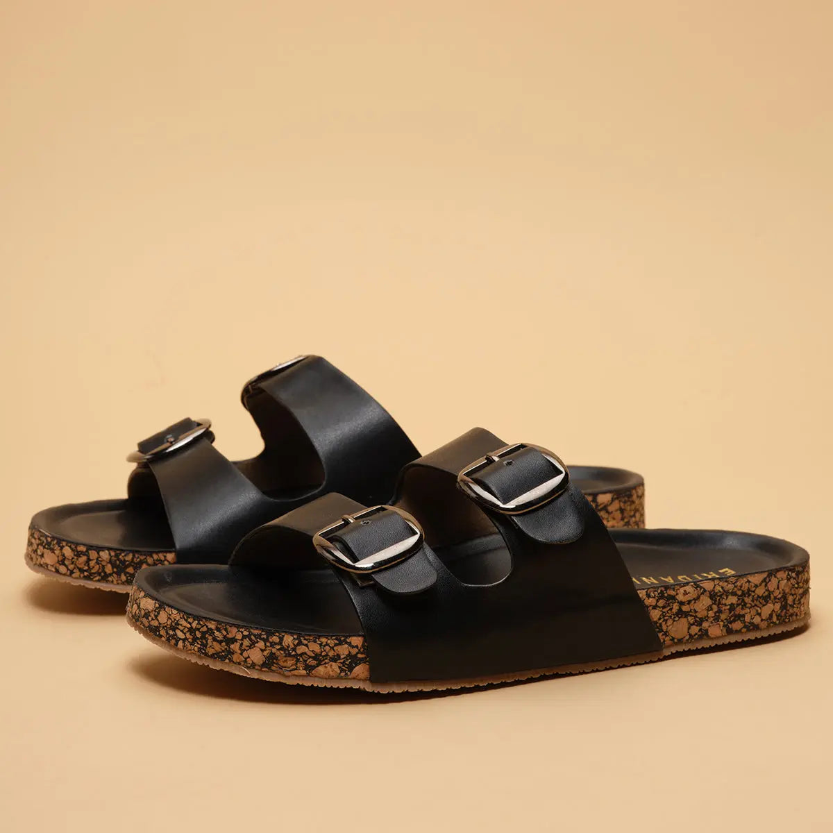 Pepper Buckle Flats Sara Shoes