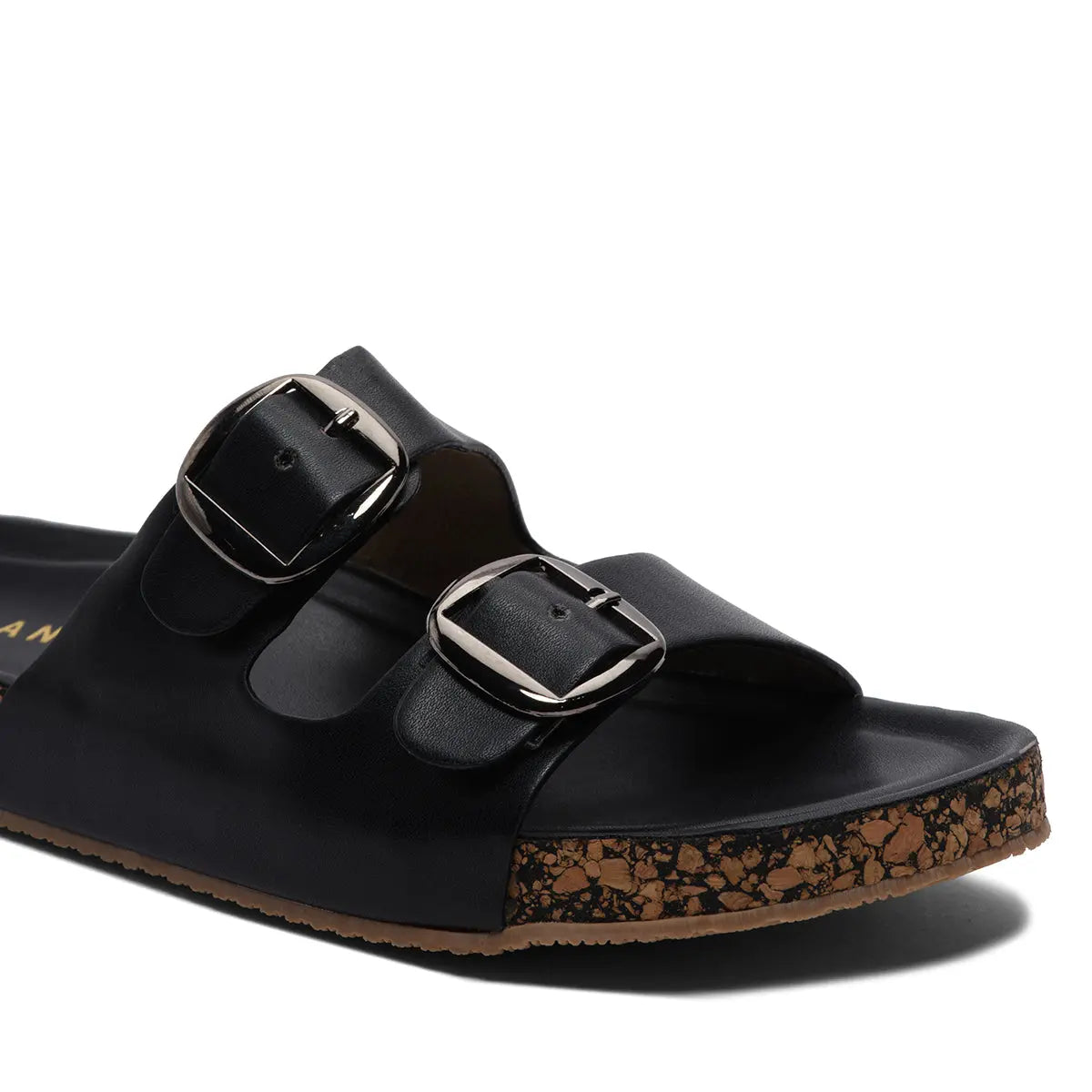 Pepper Buckle Flats Sara Shoes