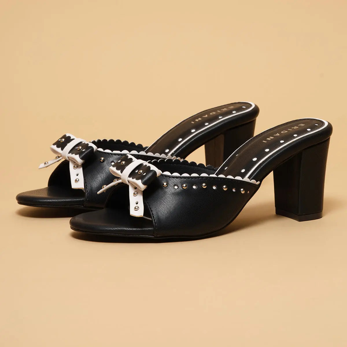 Polka Knot Heels Saifi Traders
