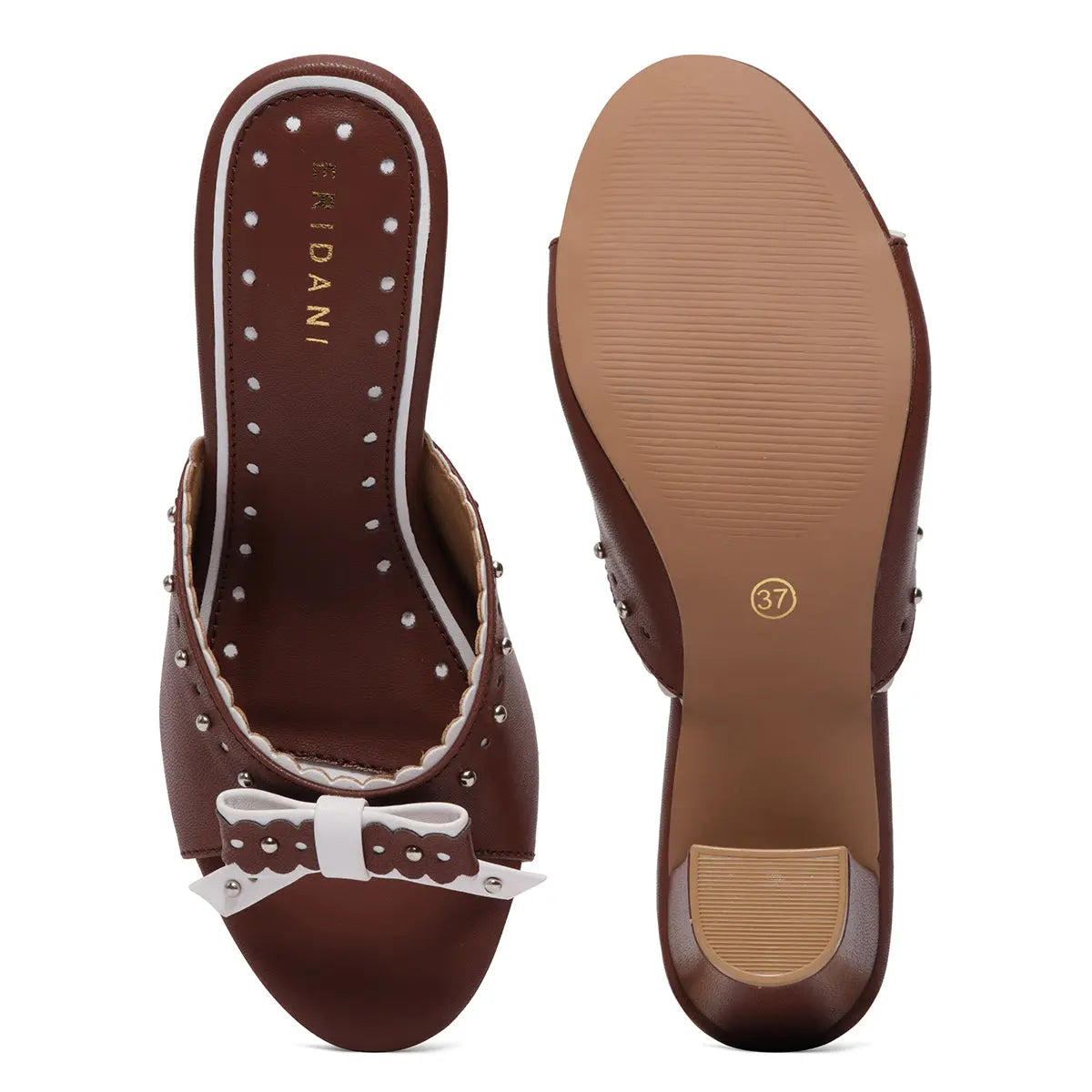 Polka Knot Heels Saifi Traders