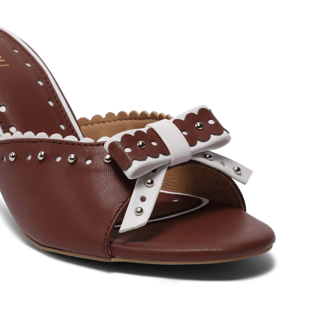 Polka Knot Heels Saifi Traders