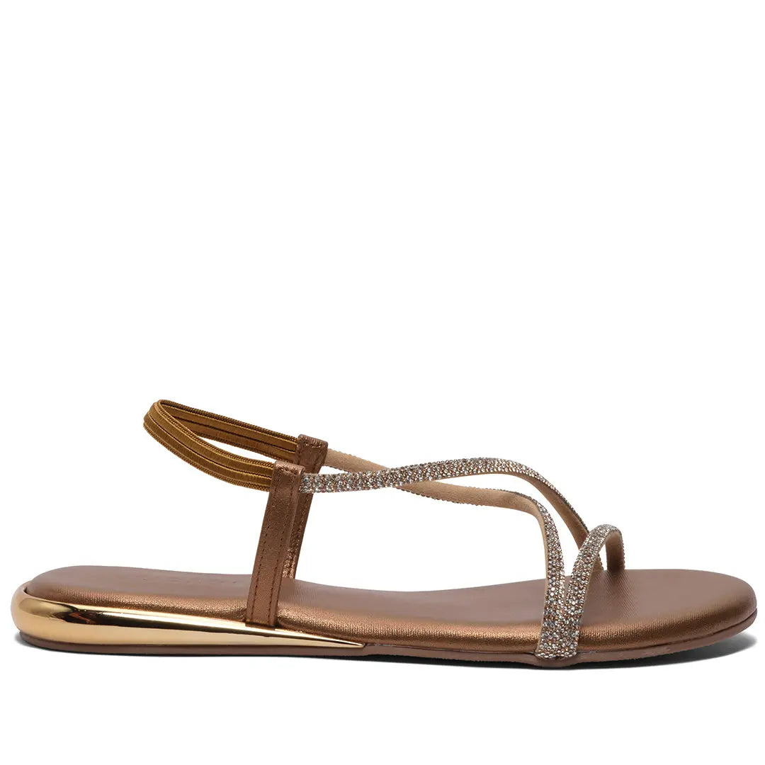 Praya Embellished Flats Come