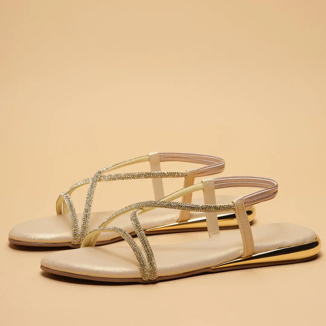 Praya Embellished Flats Come Eridani