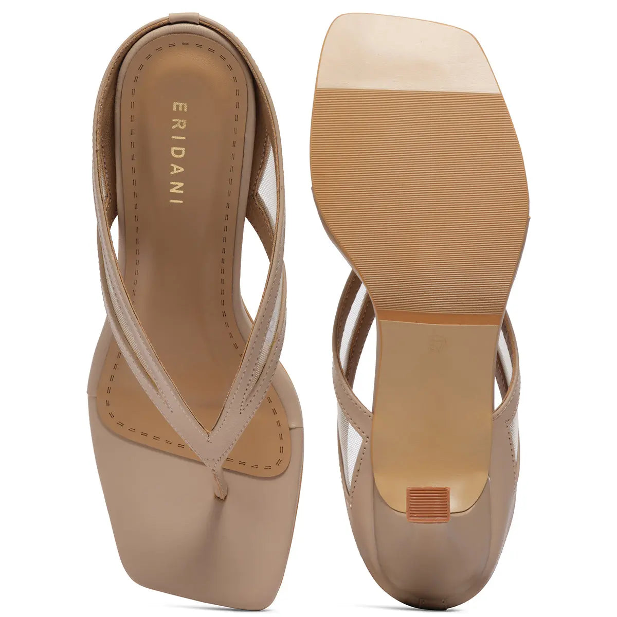 Prune Thong Heels Macro Footwear