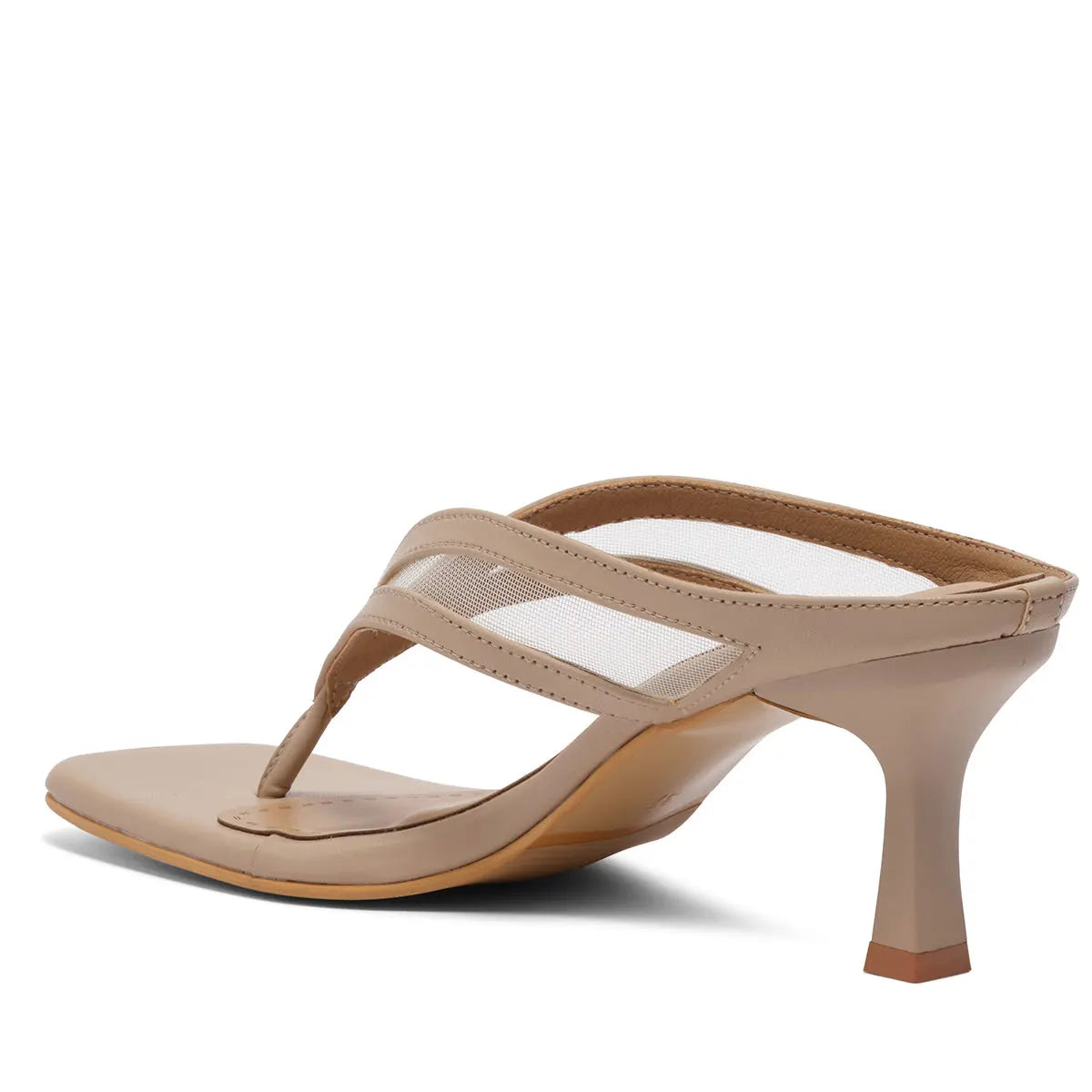 Prune Thong Heels Macro Footwear