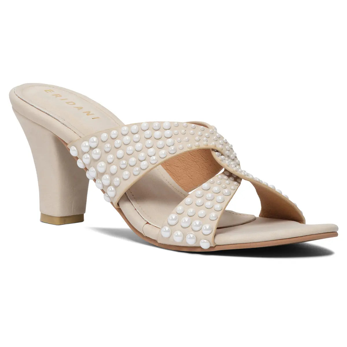 Rebecca Studded Heels Diamond Footwear