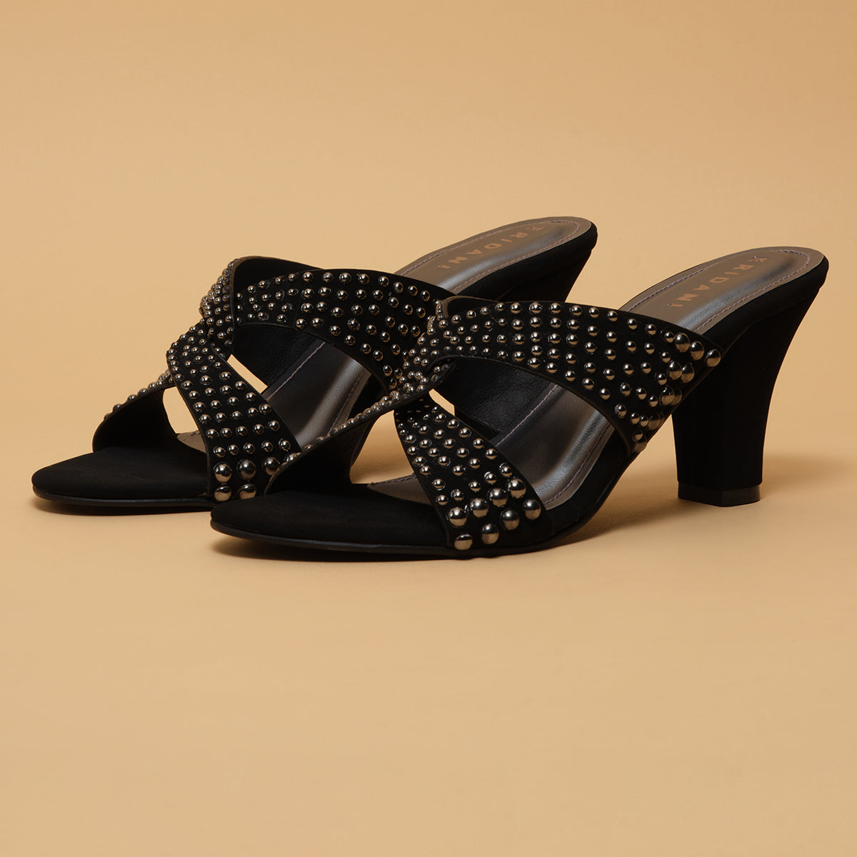 Rebecca Studded Heels