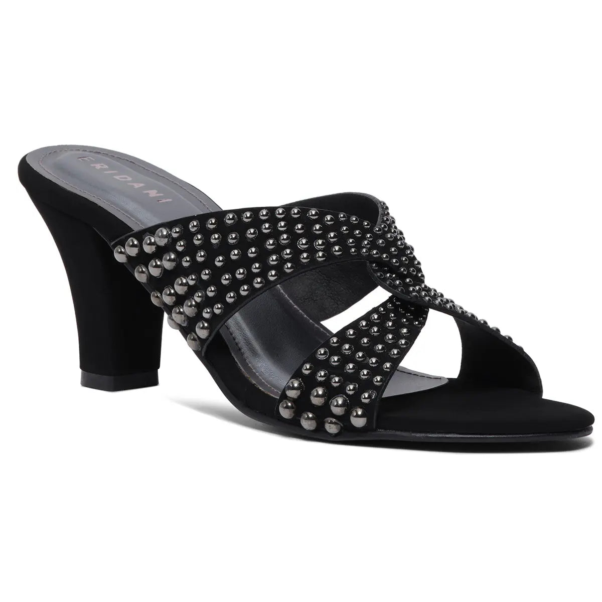 Rebecca Studded Heels Diamond Footwear